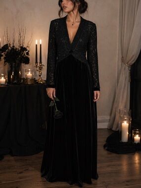 Martin McCrea Velvet Lace Garment